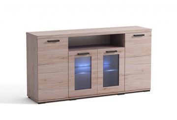 KOMODA szafka do sypialni salonu 160/85/40 sonoma