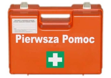 Apteczka BHP przenośna walizka z możliwością zawieszenia K10 z wyposażeniem