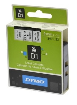 DYMO etykieta D1 biała 9mm x 7 m S0720680 40913 FV