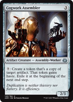 MTG 4x Cogwork Assembler (Uncommon)