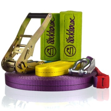 Zestaw slackline MonsterSet Plus 25 metrów