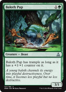 MTG 4x Baloth Pup (Uncommon)