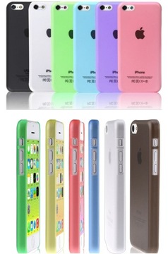 ETUI ORG CASE DO IPHONE 5 / 5s 4/4s 5c 0.3mm+FOLIA