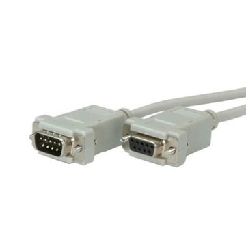 Przedłużacz kabel szeregowy DB9 DSUB 9p RS232 10m