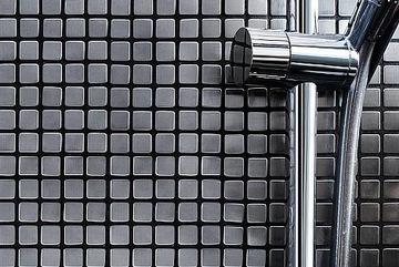 Мозаика DUNIN MOSAICS METALLIC ALLUMI GREY MIX 23