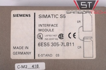 Интерфейсный модуль SIEMENS SIMATIC S5 6ES5 305-7LB11