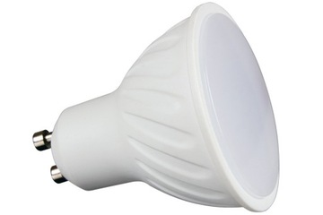 Żarówka LED GU10 8W 2900K BIAŁA CIEPŁA 750lm 120° Wydajna PREMIUM CCD