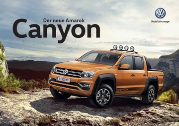 Volkswagen Vw Amarok Canyon prospekt 2017 Austria