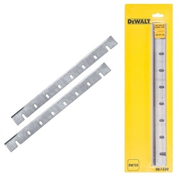 Noże zapasowe DE7330 do strugarki DW733 DeWalt