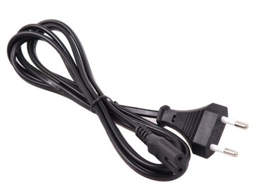 Kabel przewód sieciowy zasilający 230V ósemka 1,5m