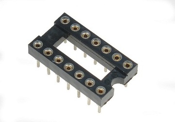 DIL14P Podstawka precyzyjna - raster 2.54 mm 14pin