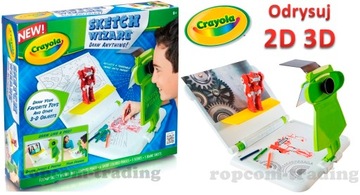 Проектор Crayola для отслеживания всего 2D3D