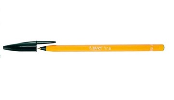 Ручка Bic оранжево-черная 1/20