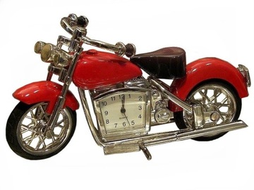 MODEL STARY MOTOCYKL METAL ZEGAREK PREZENT CHOPPer