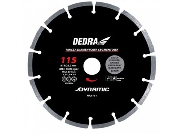 DEDRA Tarcza diamentowa DYNAMIC S 230x22,2 HP2136