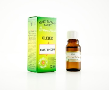 OLEJEK ZAPACHOWY AROMATERAPIA KWIAT LOTOSU 12ml