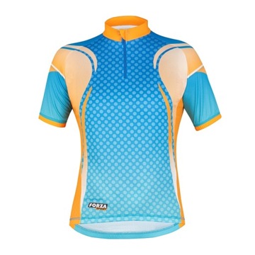 KOSZULKA KOLARSKA COOLMAX FORZA SPORT DOTS XXL