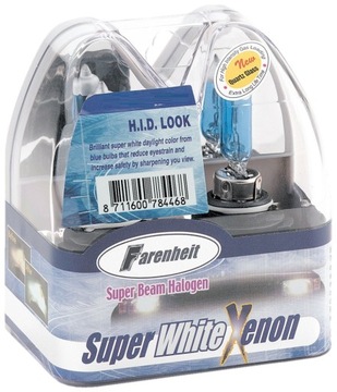 ŻARÓWKI H11 FARENHEIT COOL BLUE XENON 55W 5000K
