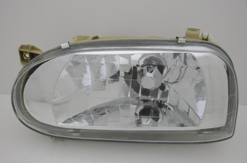 VW GOLF 3 III 1991-97 LEWY NOWY REFLEKTOR CLEAR ^