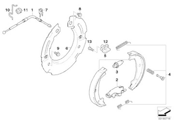 Кольцо крепления челюсти BMW F30 F31 F32 F34 F36