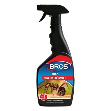 Preparat zwalczający mrówki 007 Bros spray 500ml