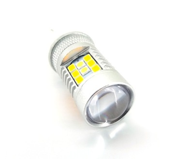 W21/5W LED dwa kolory 7443 10V-24V CANBUS 2000lm