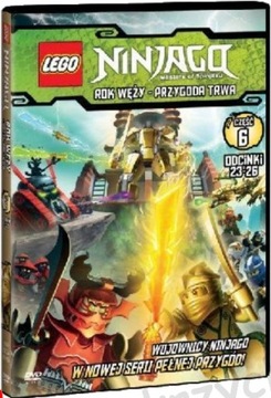Lego Ninjago.Rok Węży-Przygoda trwa. Część 6 [DVD]