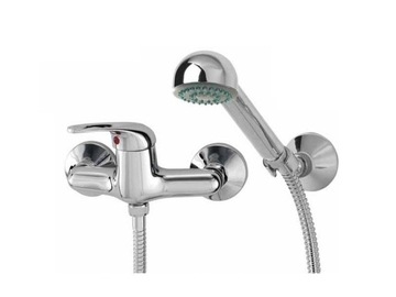 BATERIA NATRYSKOWA ŚCIENNA DIAMOND CYPR