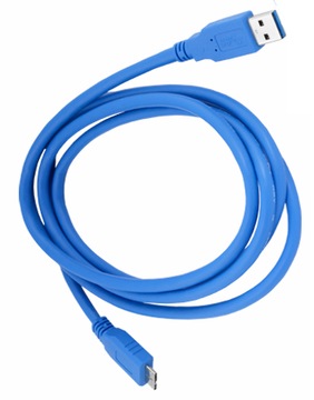 Kabel USB 3.0 wtyk USB / micro B 5+4pin 1,8m(3293)