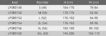 БРЮКИ НА ПОЯСИИ, СЕРЫЕ LAHTI PRO LPSRO156, РАЗМЕР XL