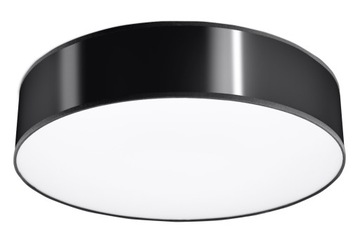 JASNA LAMPA NA SUFIT Plafon ARENA 45 Czarna LED 11