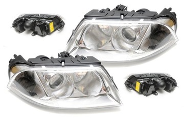 VW Passat B5 FL 00-, Reflektor lampa HELLA L+P kpl