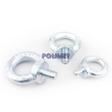 ŚRUBA Z UCHEM DIN 580 OCZKOWA M6 - 1 szt. / ATEST