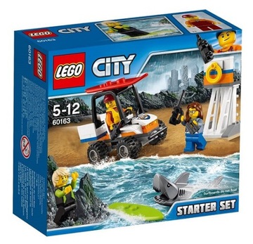 LEGO 60163 CITY STRAŻ PRZYBRZEŻNA ZESTAW STARTOWY