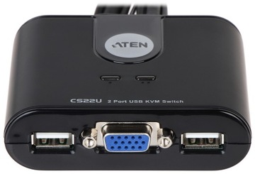 KVM-переключатель 2x VGA + USB CS-22U ABCV