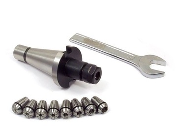 ZESTAW OPRAWKA ZACISKOWA ISO 40 TULEJKI ER16 DM076