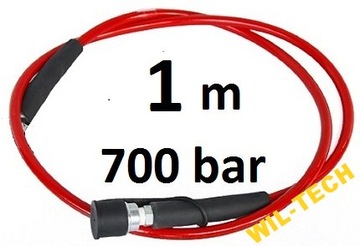 WĄŻ HYDRAULICZNY DO POMP 1 M 700 BAR BVA