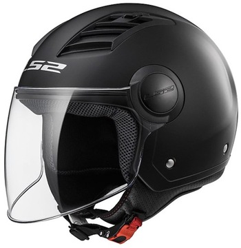 KASK OTWARTY LS2 OF562 AIRFLOW CZARNY MATOWY XL