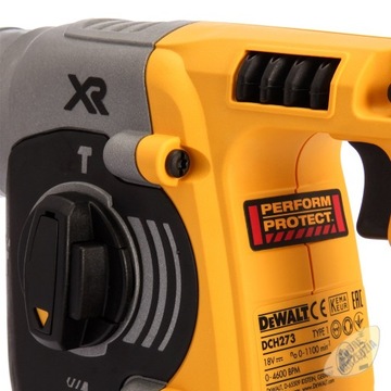 Ударная дрель DeWALT DCH273P2, ударный молоток sds+, питание от аккумуляторной батареи 18 В.