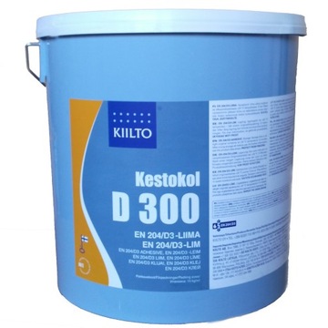 Klej Kiilto D300 drewno fornir laminat okleina 3KG