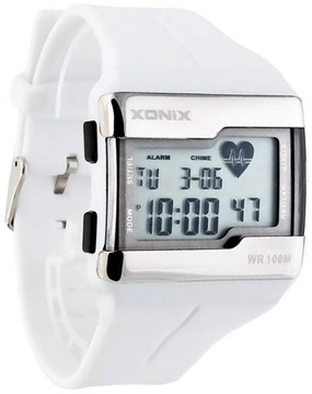 HRM1-001 Xonix Dámske hodinky WR100m Pulzometer BMI