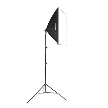 Lampa Home&Studio softbox 50x70cm statyw foto