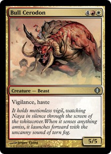 MTG 2x Bull Cerodon (Uncommon)