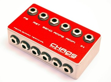 Terminal patch box do pedalboard'u przelotka x6