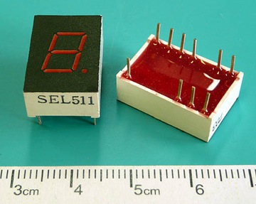 [STcs] Дисплей LED1CC SEL511 Светодиод 10мм Вт.К.10мА_x4шт.