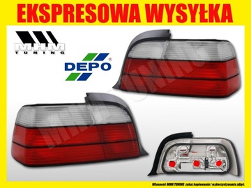 КОМПЛЕКТ ЗАДНИХ ФОНАРЕЙ БЕЛЫЙ MIG BMW 3 E36 КУПЕ КАБРИОЛЕТ M3