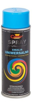 Emalia Farba Spray Lakier Ral 5015 Błękitny Champion