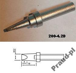 Grot 200J-4.2D Quick dłuto 4,2 mm zwiększonej wytr