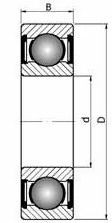 6206 ZZ ШАРИКОВЫЙ ПОДШИПНИК ZKL ZVL KINEX 30x62x16 мм