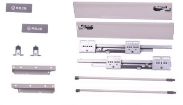 REJS szufladka comfort box L-450 wysoka 204 szara
